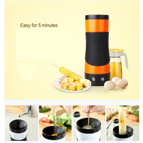 New Automatic Electric Egg Boiler, Egg Omelette and Roll Maker Bottle-Shaped Machine