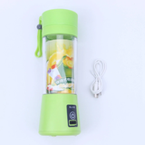 Buy 380ml USB Rechargeable Portable Juicer Bottle Blender, Smoothie Squeezers