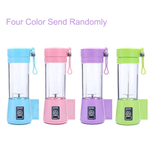 Buy 380ml USB Rechargeable Portable Juicer Bottle Blender, Smoothie Squeezers